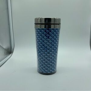 Vineyard Vines Blue Whale Travel Tumbler
